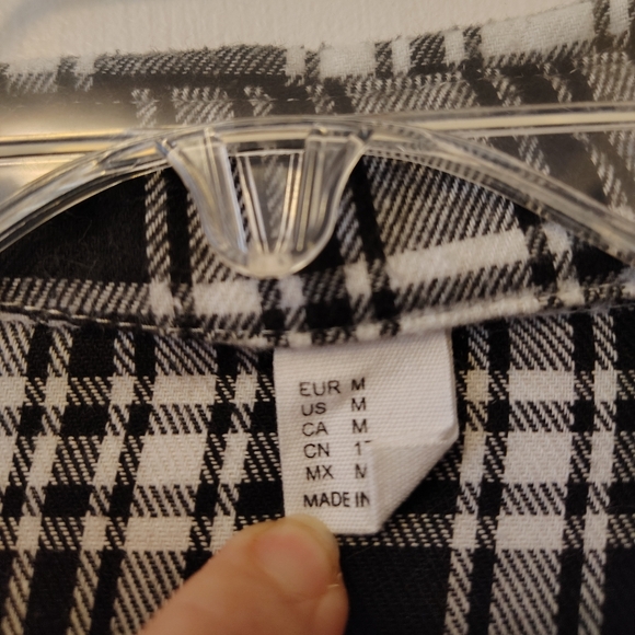 Oversized cozy button down top - Picture 6 of 10